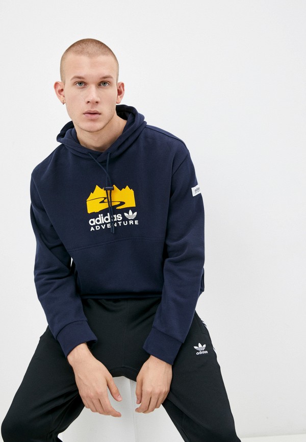 Adidas originals logo hoodie hotsell