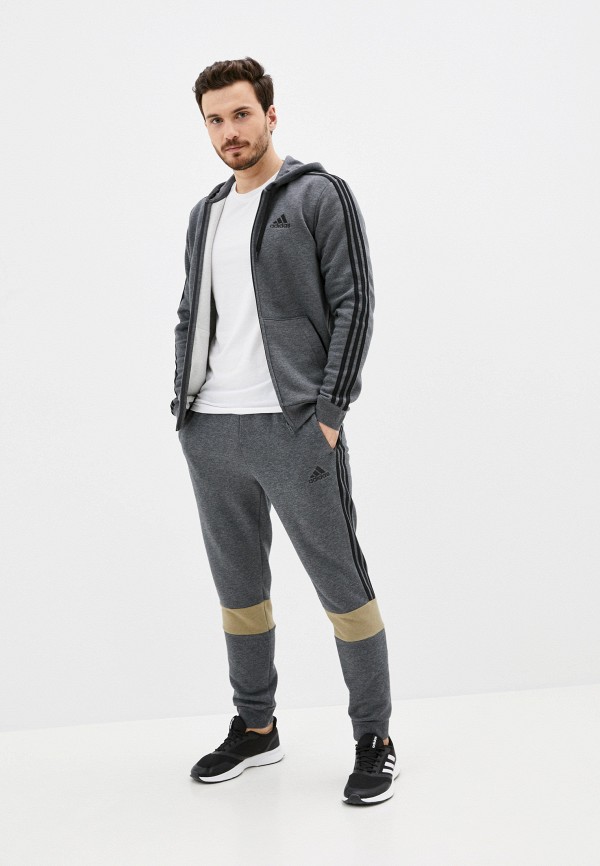 adidas Толстовка - M 3S FL FZ HD - фото 2