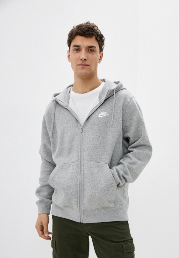 Nike club fleece full zip hoodie new arrivals