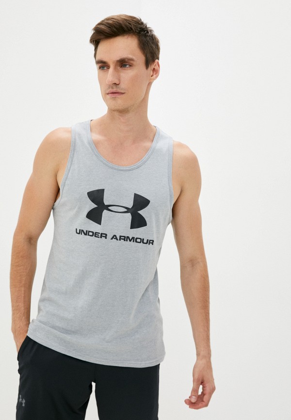 Men's ua sportstyle logo tank cheap