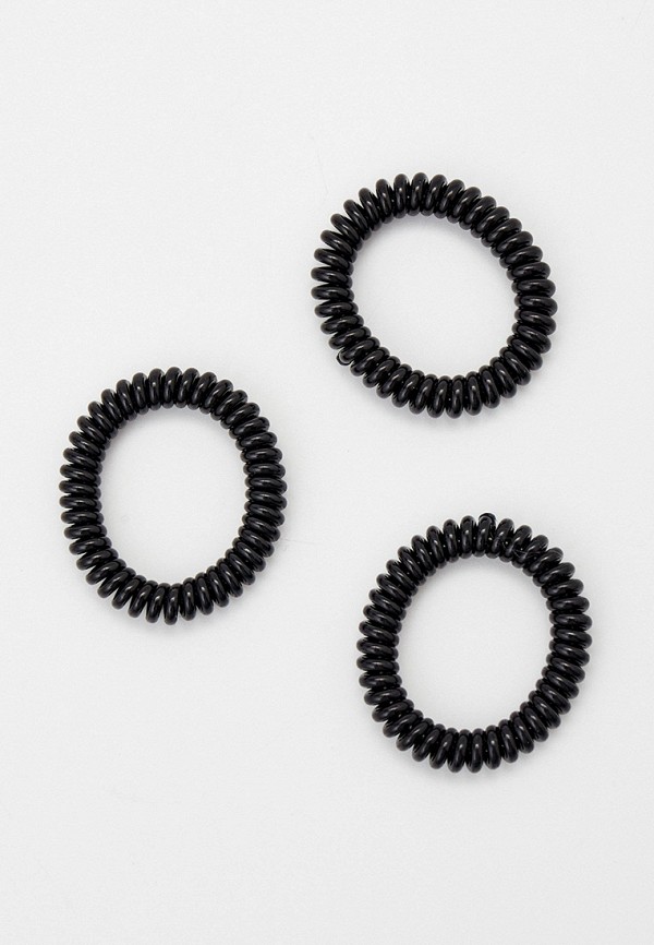 Резинки 3 шт. invisibobble SLIM True Black (с подвесом), цвет: черный ...