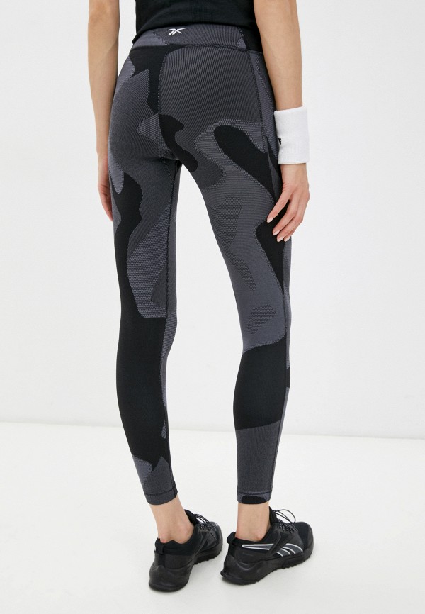 Reebok Легинсы - TS LUX TIGHT- JACQUARD - фото 3