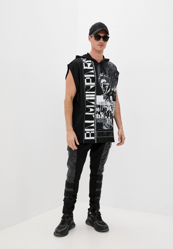 Футболка Balmain, цвет: черный, RTLAAK415501 — купить в интернет ...