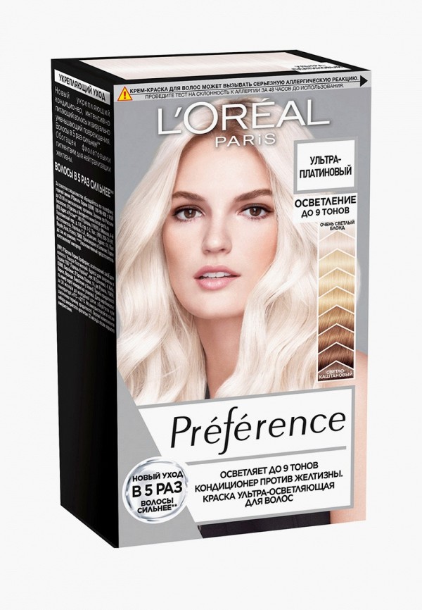 L'Oreal Paris Краска для волос - с осветляющим действием до 9 тонов - фото 1