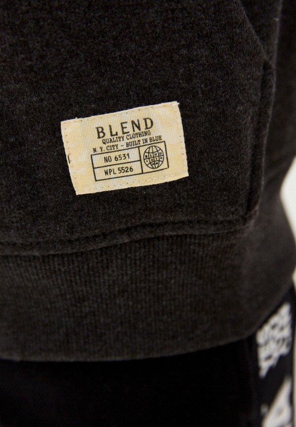 Толстовка Blend, цвет: черный, RTLAAL004101 — купить в интернет-магазине  Lamoda