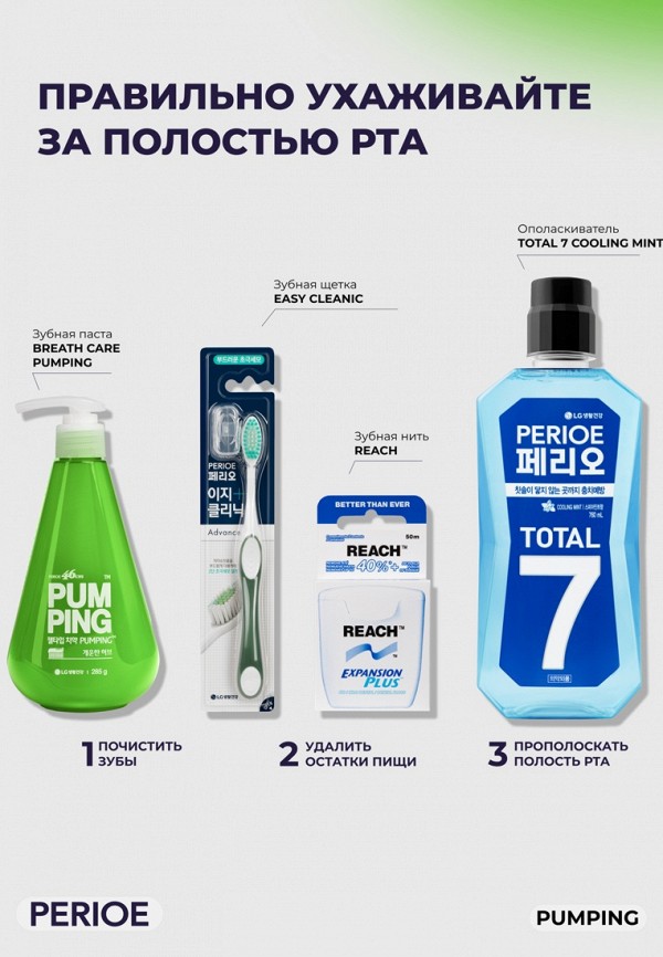 Perioe Зубная паста - с дозатором - фото 3