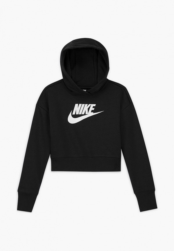 Nike G NSW CLUB FT CROP HOODIE HBR RTLAAL539301 Lamoda