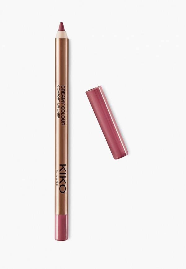 Kiko Milano Карандаш для губ классический - стойкий CREAMY COLOUR COMFORT LIP LINER, оттенок 315, Intense Mauve, 1.2 г - фото 1
