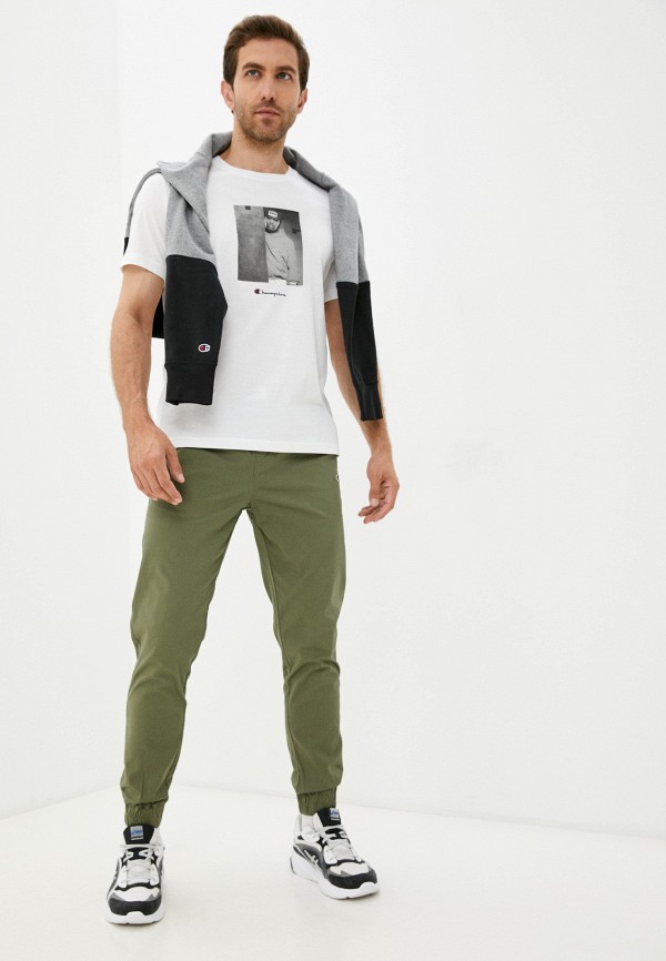 Champion Брюки - ROCHESTER Champion Logo Elastic Cuff Pants - фото 2