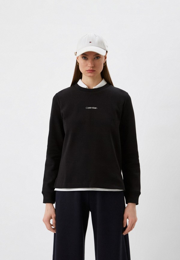 Свитшот Calvin Klein, цвет: черный, RTLAAM028002 — купить в интернет ...