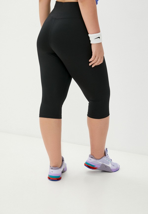 Nike Тайтсы - W NK ONE DF MR CPRI TGT PLUS - фото 3