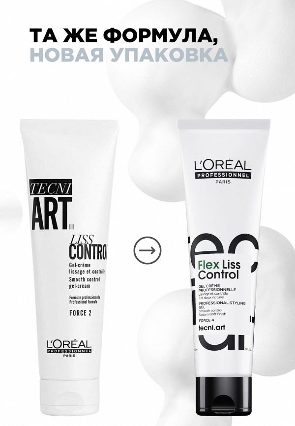 L'Oreal Professionnel Гель для укладки - средней фиксации, с раглаживающим эффектом - фото 5