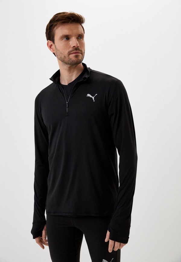 PUMA Лонгслив спортивный - RUN FAVORITE 1/4 ZIP M - фото 1