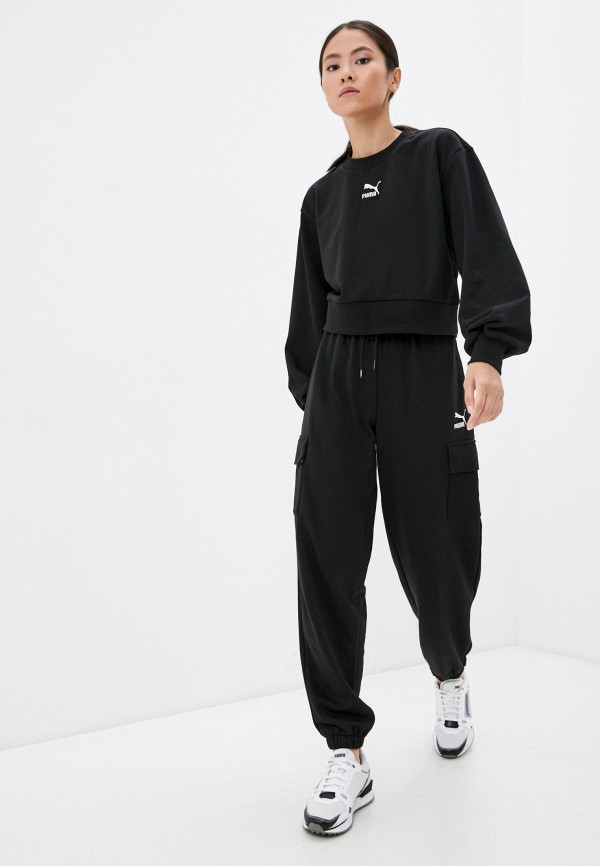 PUMA Свитшот - Classics Puff Sleeve Crew - фото 2