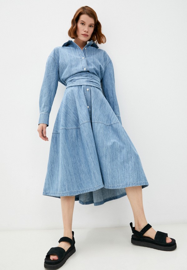 Marni Платье джинсовое - фото 3