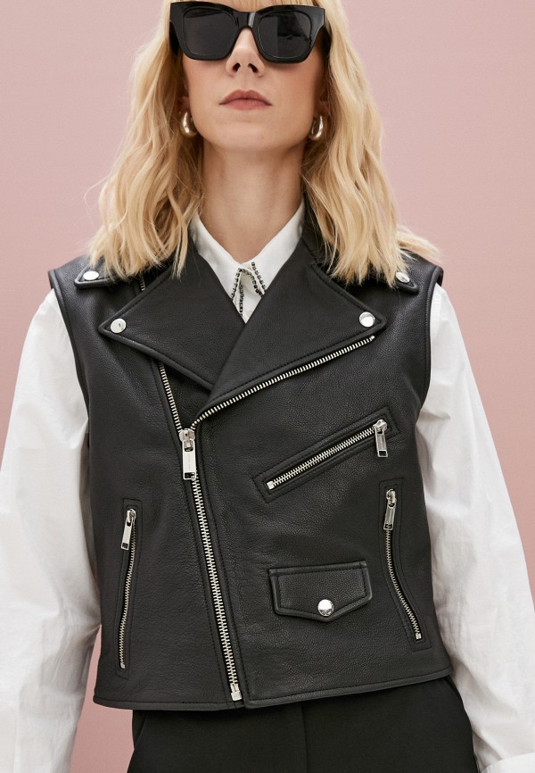 Michael Michael Kors Жилет кожаный - фото 2