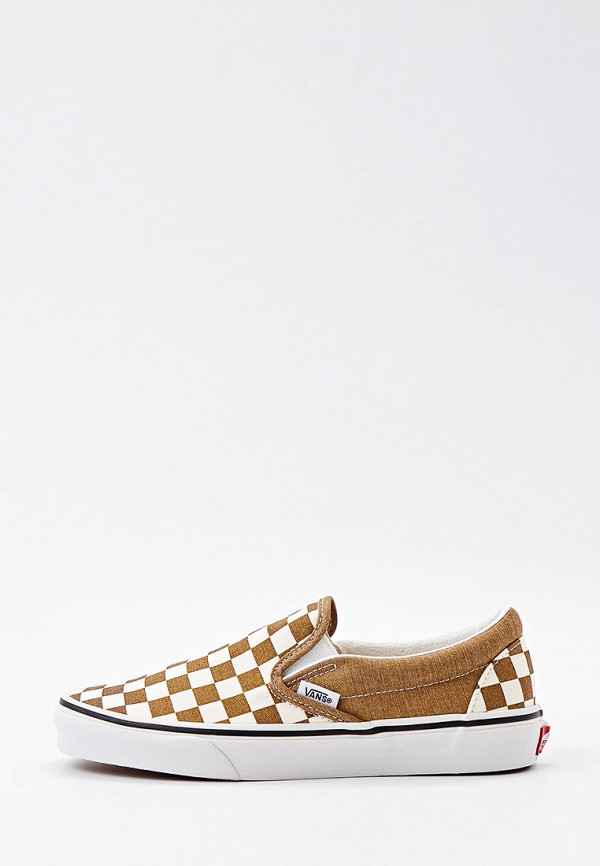 Слипоны Vans UA Classic Slip-On, цвет: коричневый, RTLAAN512701 — купить в  интернет-магазине Lamoda