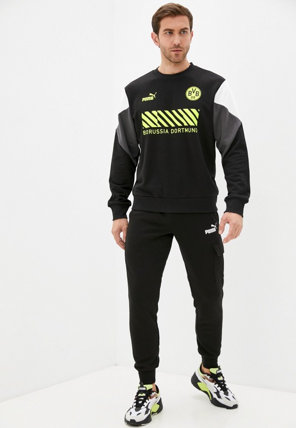 PUMA Свитшот - BVB FtblCulture Crew Sweat - фото 2