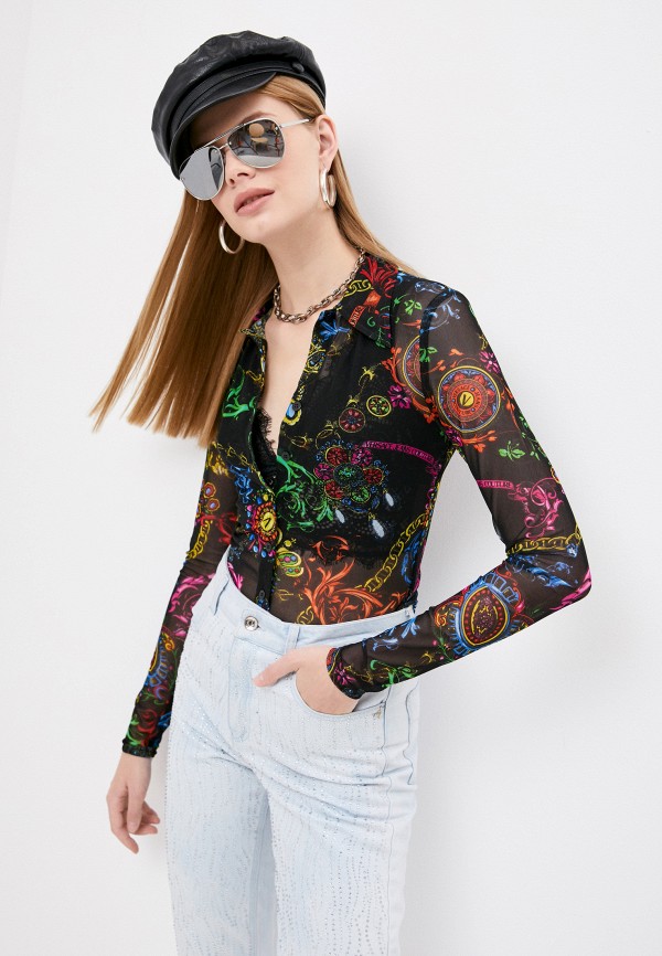 Блуза Versace Jeans Couture, цвет: мультиколор, RTLAAN659502 — купить в  интернет-магазине Lamoda