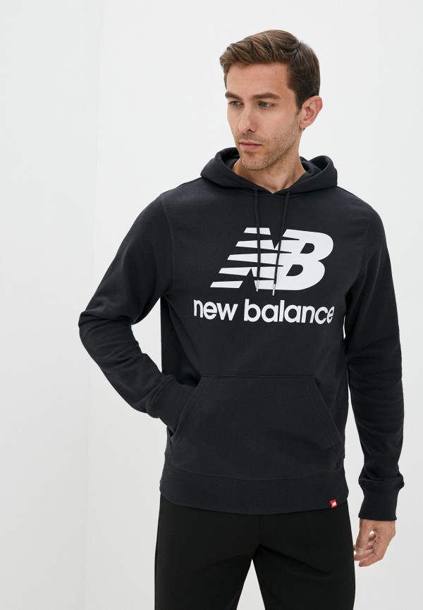 New Balance Худи - NB Essentials Stacked Logo Po Hoodie - фото 1