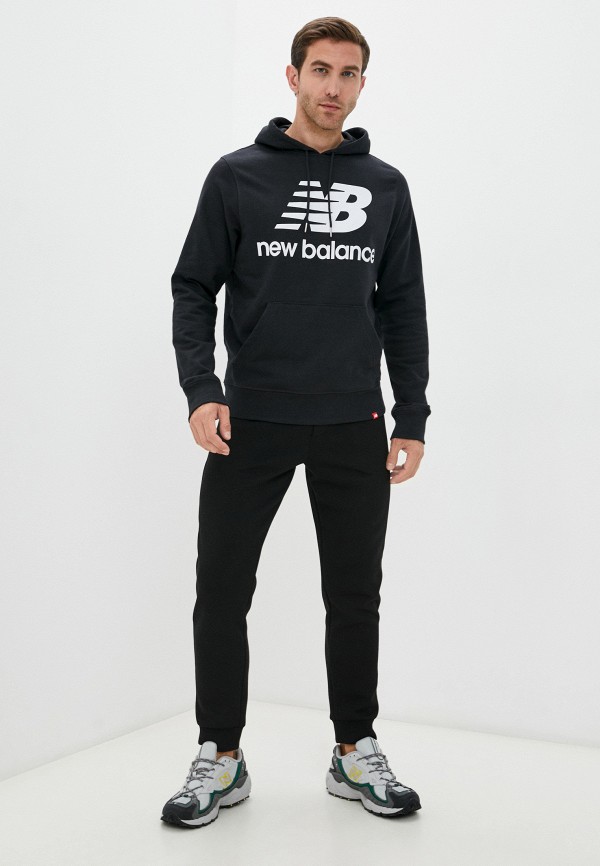 New Balance Худи - NB Essentials Stacked Logo Po Hoodie - фото 2