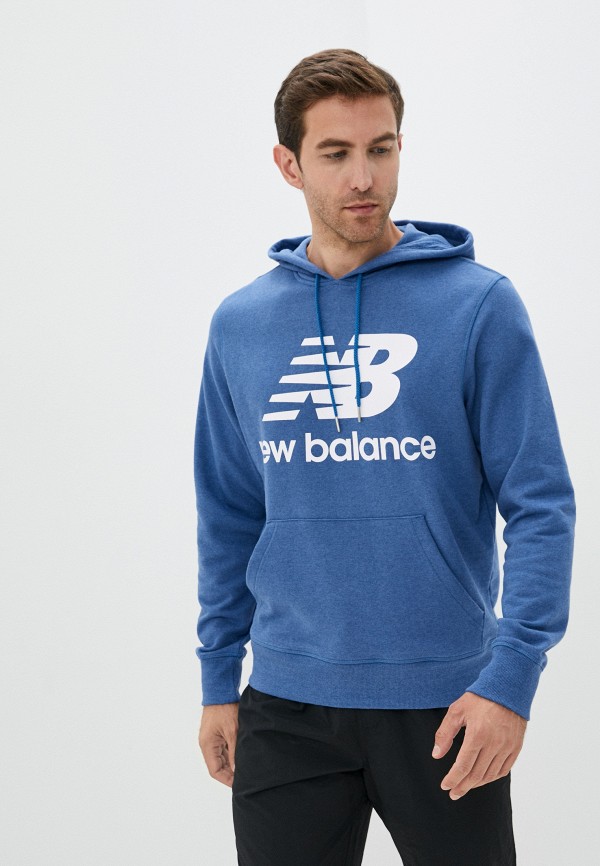 New Balance Худи - NB Essentials Stacked Logo Po Hoodie - фото 1