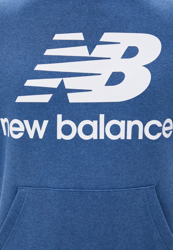 New Balance Худи - NB Essentials Stacked Logo Po Hoodie - фото 4