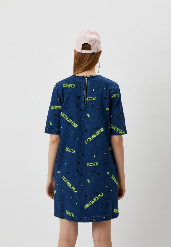 Love Moschino Платье джинсовое - фото 3