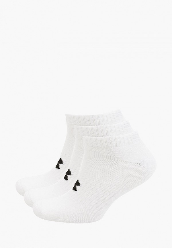 Носки 3 пары Under Armour UA Core No Show 3Pk, цвет: белый ...