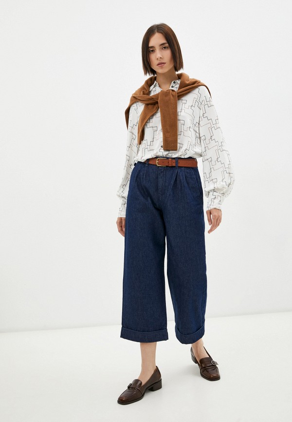 Блуза Gerry Weber, цвет: белый, RTLAAO760001 — купить в интернет ...