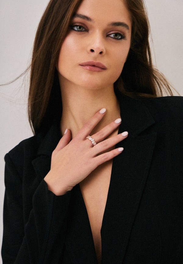 Swarovski® Кольцо - Vittore, покрытие розовое золото - фото 6