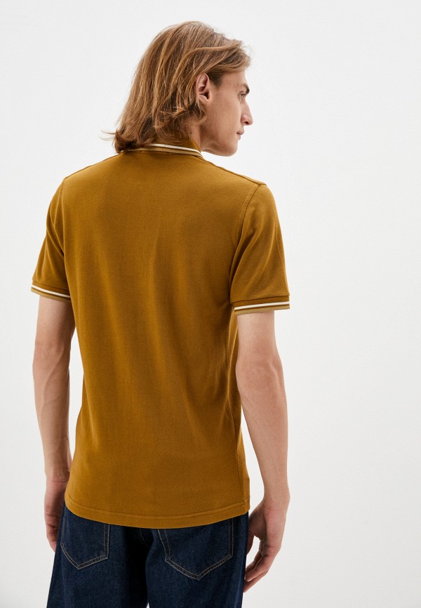 Поло Fred Perry, цвет: коричневый, RTLAAP487901 — купить в интернет ...