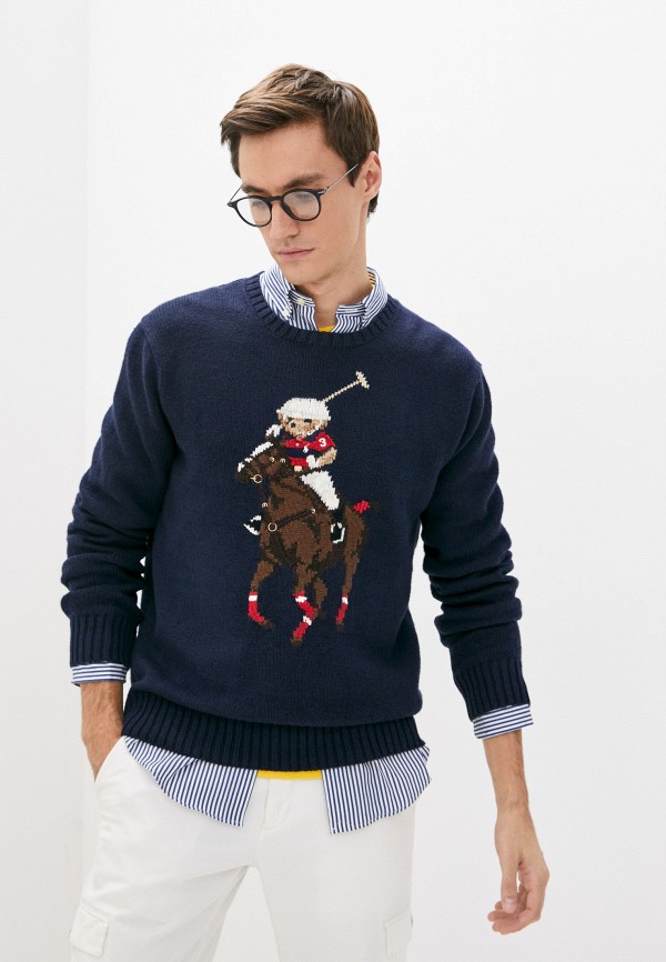 Джемпер Polo Ralph Lauren, цвет: синий, RTLAAP607701 — купить в ...