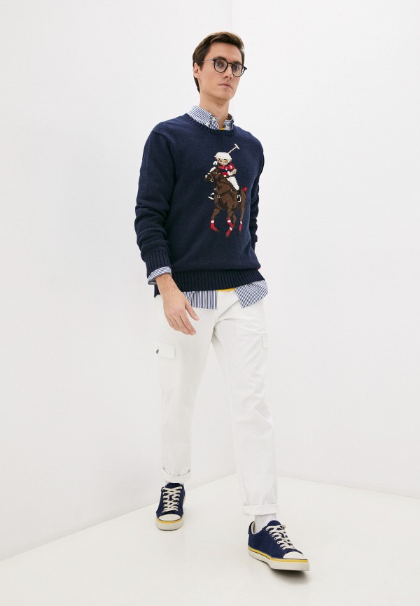 Джемпер Polo Ralph Lauren, цвет: синий, RTLAAP607701 — купить в ...