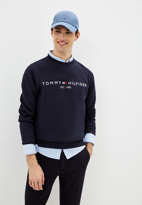 Свитшот Tommy Hilfiger, цвет: синий, RTLAAP623201 — купить в  интернет-магазине Lamoda