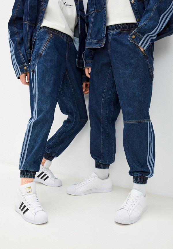 Джинсы adidas Originals IVYPARK DENIM PANT, цвет: синий, RTLAAP792801 —  купить в интернет-магазине Lamoda