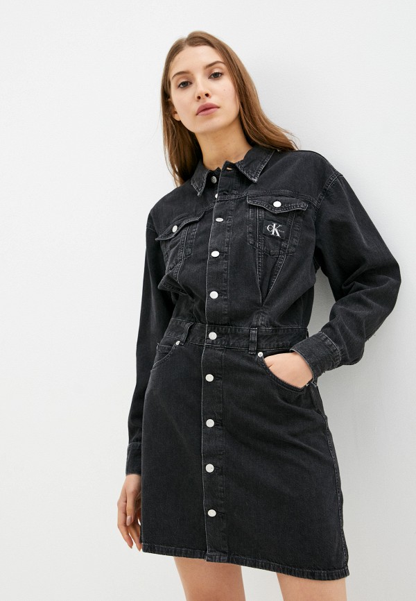 Calvin Klein Jeans Платье джинсовое - фото 1