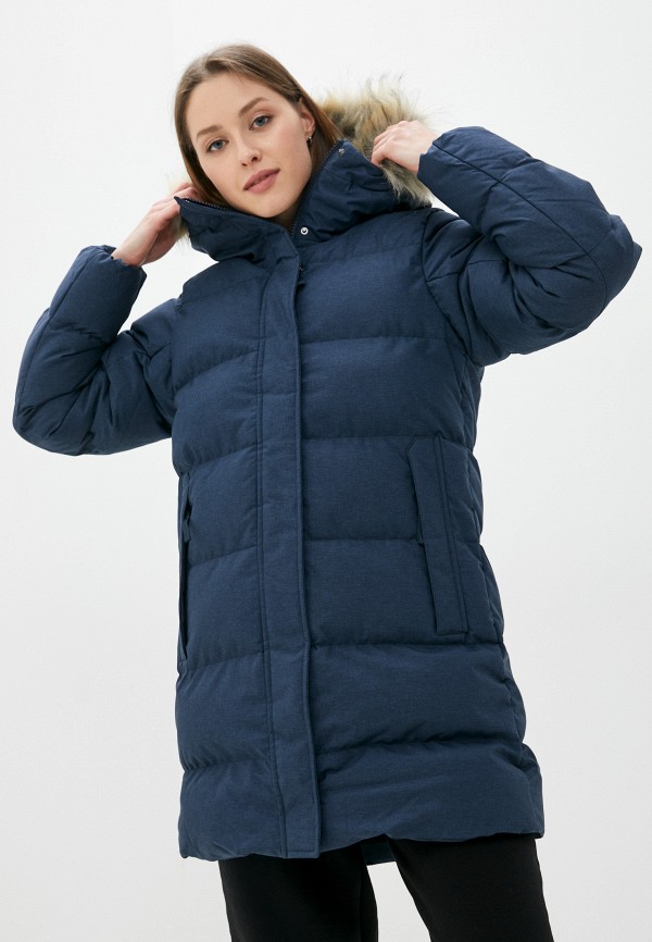 Куртка утепленная Helly Hansen W BLOSSOM PUFFY PARKA, цвет: синий,  RTLAAP887001 — купить в интернет-магазине Lamoda