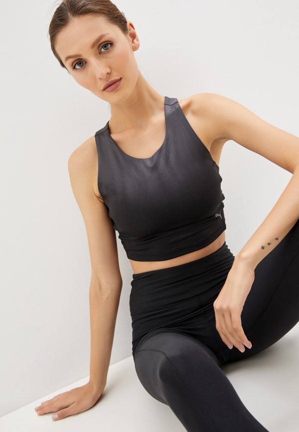 PUMA STUDIO Ombre Racerback Crop Top RTLAAP910101 Lamoda