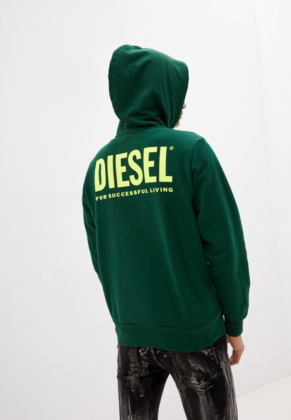 Толстовка Diesel, цвет: зеленый, RTLAAQ121801 — купить в интернет ...