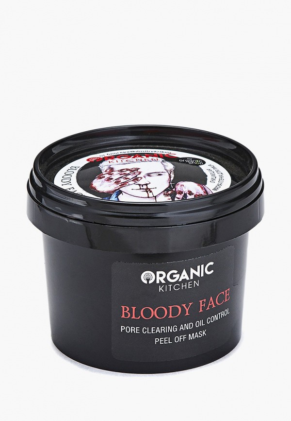 Organic Kitchen Маска для лица - Очищающая маска-пленка "Bloody Face" от блогера Дмитрия Крикуна, 100 мл - фото 1