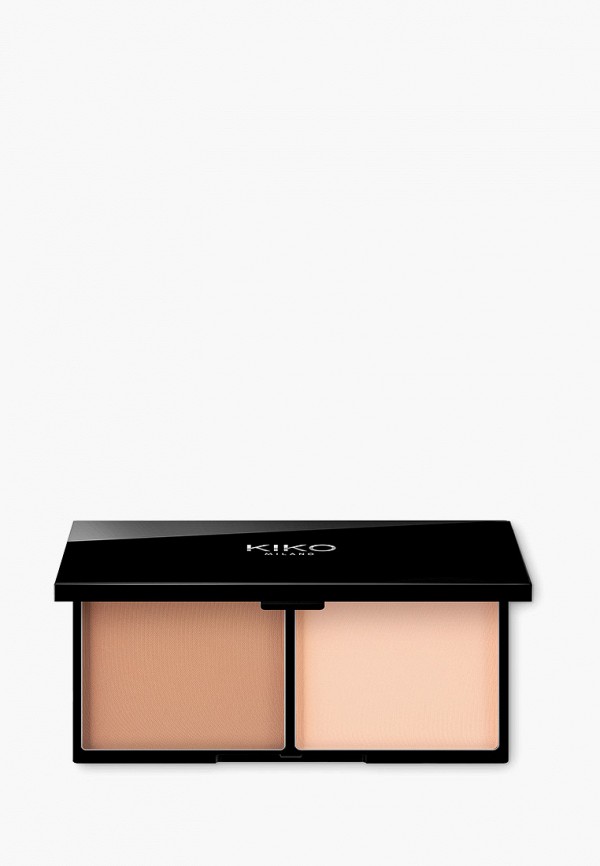 Kiko Milano Палетка для лица - с бронзером и хайлатером для контуринга лица SMART CONTOURING PALETTE , оттенок 02, Light To Medium, 12 г - фото 1