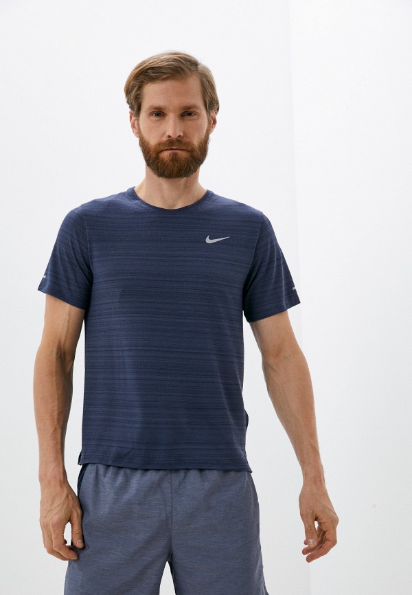 Nike Футболка спортивная - M NK DF MILER TOP SS - фото 1