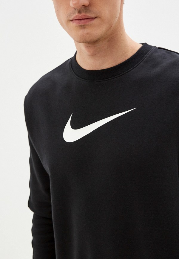 Свитшот Nike M NSW REPEAT FLC CREW BB, цвет: черный, RTLAAR508401 ...