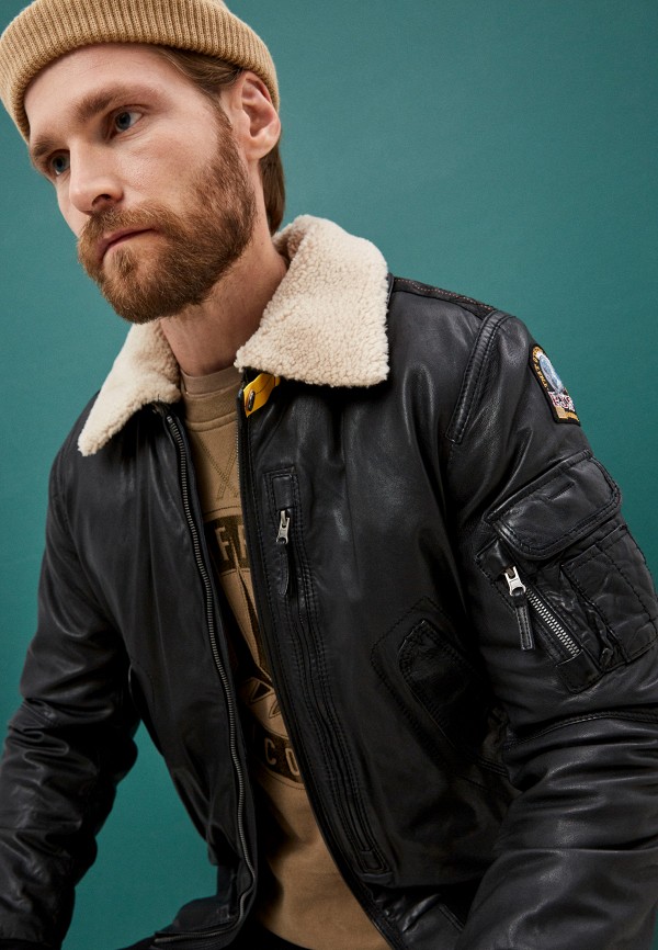 Parajumpers Куртка кожаная - JOCH LEATHER - фото 2
