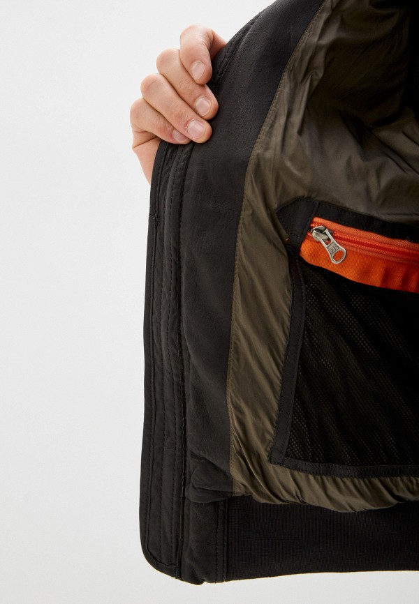 Parajumpers Куртка кожаная - ALF - фото 5