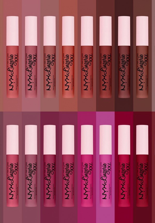 Nyx Professional Makeup Помада - "LIP LINGERIE XXL" , оттенок 15, PUSHD' UP, 4 мл - фото 4