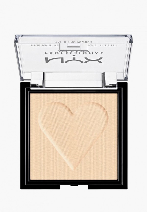 Nyx Professional Makeup Пудра компактная - Матирующая "CAN'T STOP WON'T STOP MATTIFYING POWDER", оттенок 01, FAIR, 6 г - фото 2