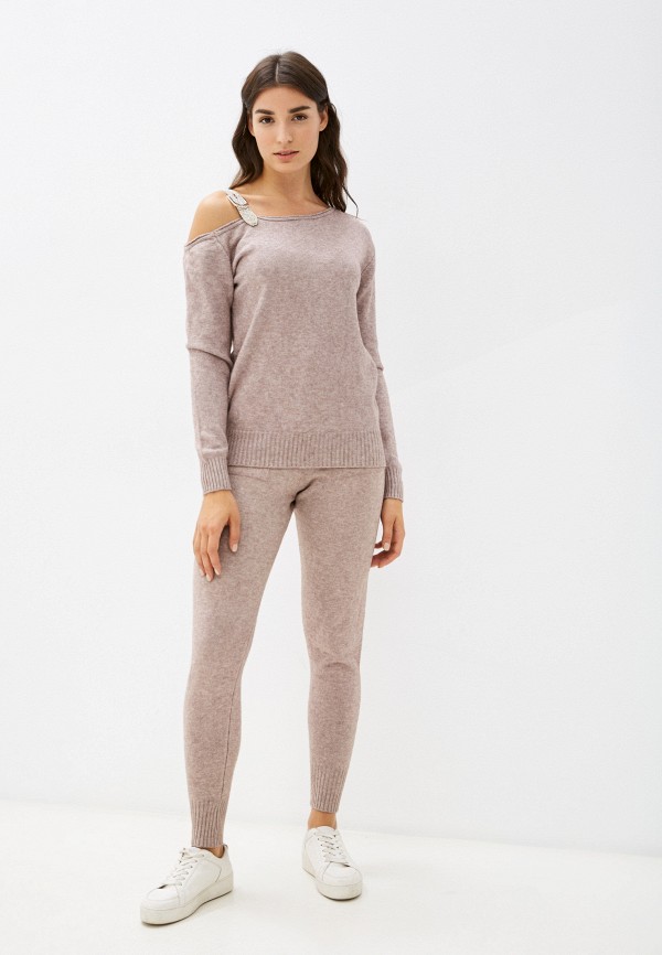 Pink Orange Костюм вязаный - фото 1