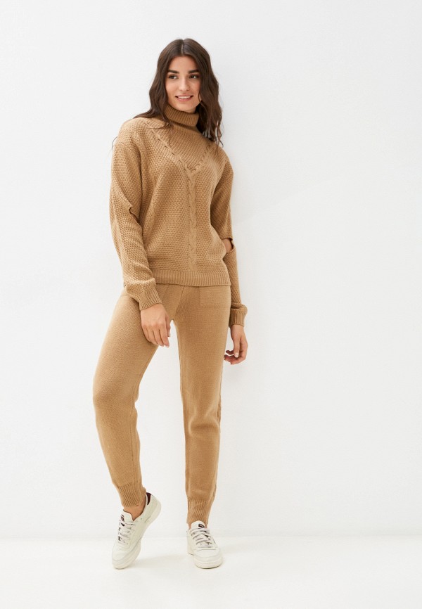 Pink Orange Костюм вязаный - фото 1